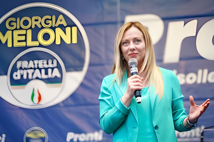 giorgia meloni 1990 and what is giorgia meloni education